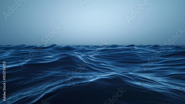 Obraz backdrop featuring a subtle navy blue gradient transitioning from deep navy at the edges to a lighter blue tone