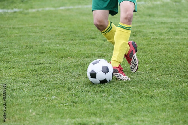 Fototapeta サッカー　フットボール