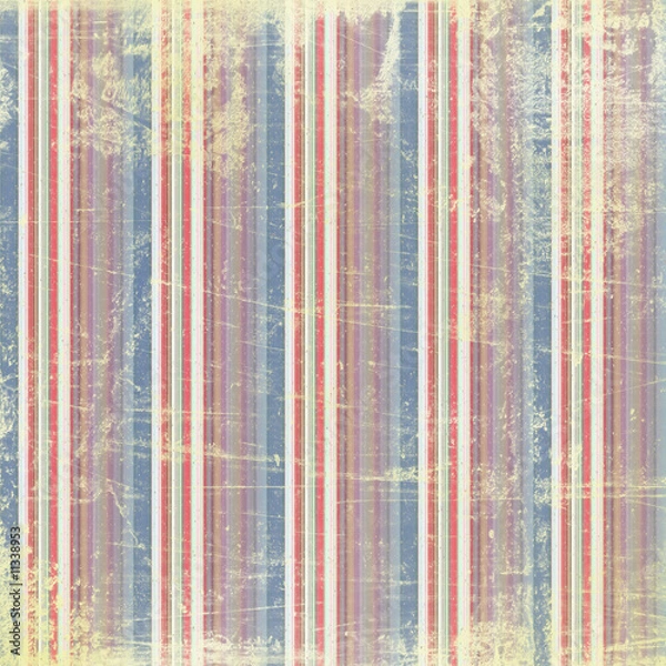 Fototapeta Grunge style: painted lines with rust