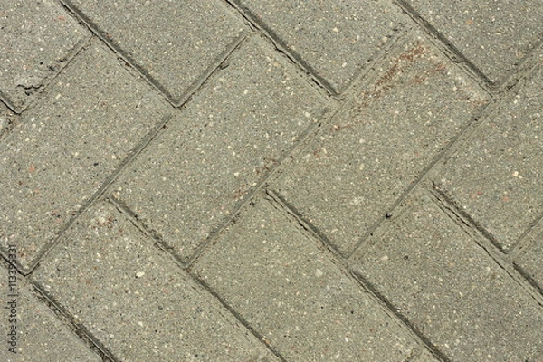 Fototapeta Тротуарная плитка - дизайнерский шаблон фона