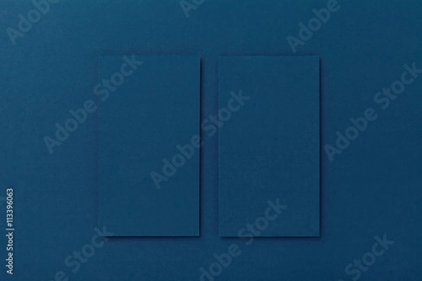 Obraz Mockups cards for branding closeup