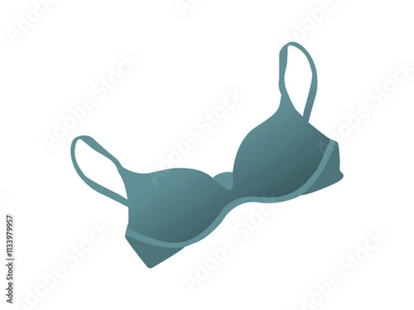 Fototapeta Modern Bra Vector Design Perfect for Lingerie Branding and Fashion Projects"