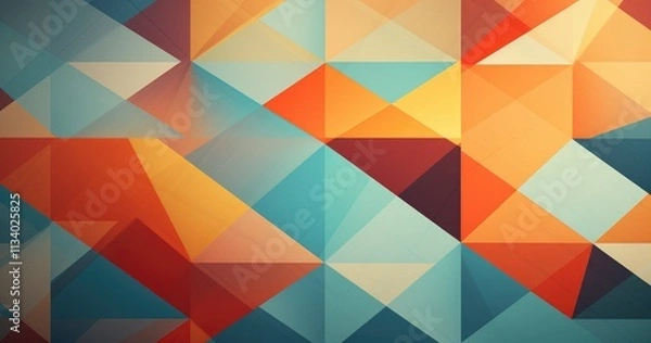 Fototapeta beautiful background with diagonal geometric shapes, vector illustration, flat design, high resolution photography, stock photo, professional color grading