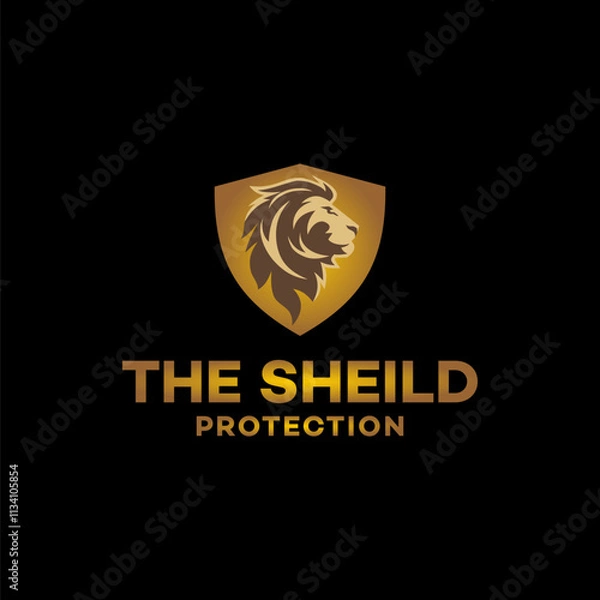 Obraz The Sheild Logo Design Vector