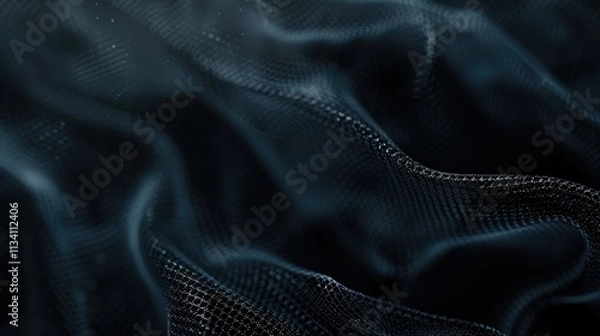 Fototapeta black dark blurry ambient grainy mesh gradient wallpaper