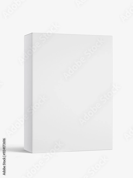 Obraz white box image for mockup