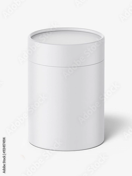 Fototapeta white box image for mockup