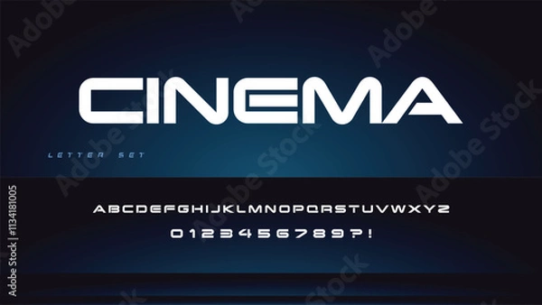 Fototapeta Elegant alphabet letters font and number. Classic Lettering Minimal Fashion Designs. Typography modern serif fonts decorative vintage design concept. vector illustration