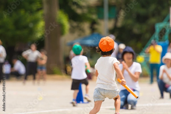Fototapeta 運動会