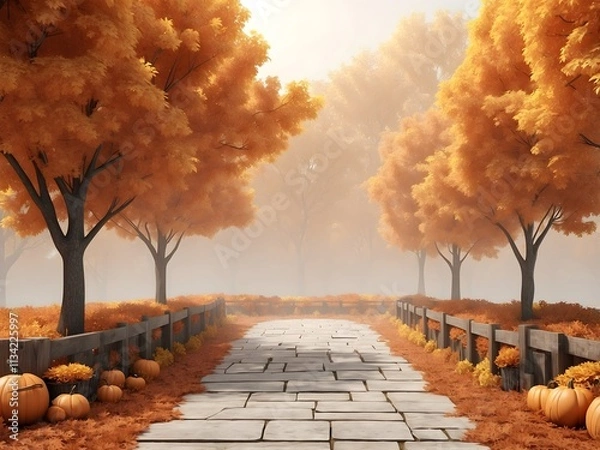 Obraz elegant fall bckground