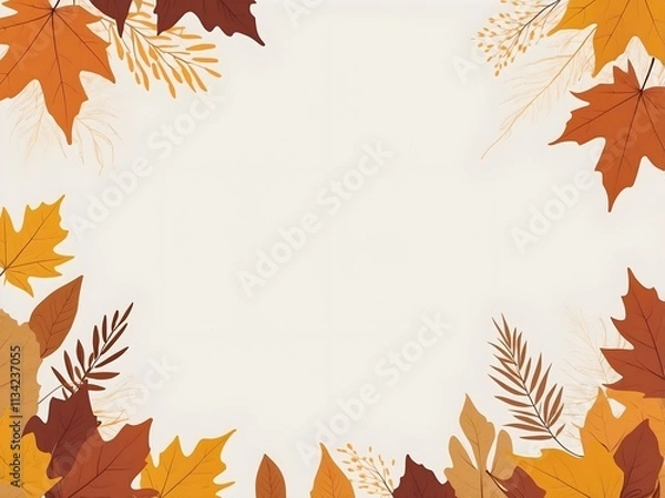 Fototapeta aesthetic fall background