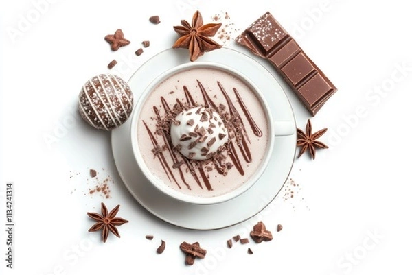 Obraz melted chocolate 