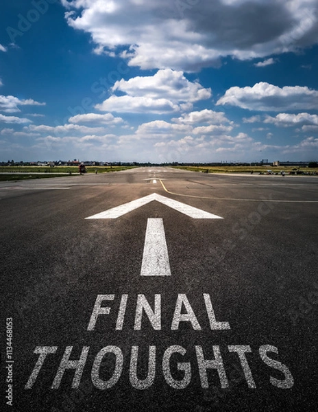 Fototapeta Final Thoughts