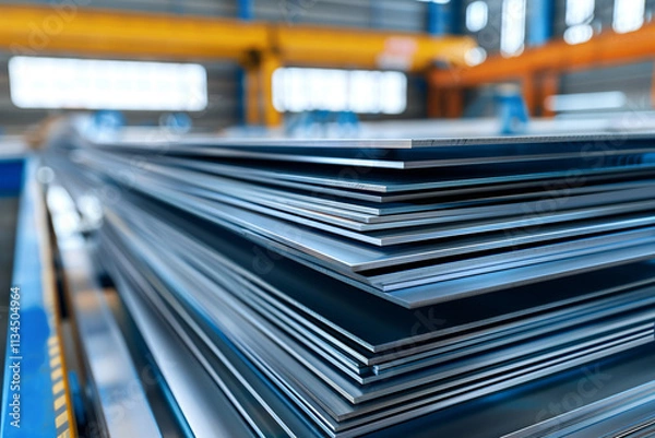 Fototapeta 금속, 철강, 산업
