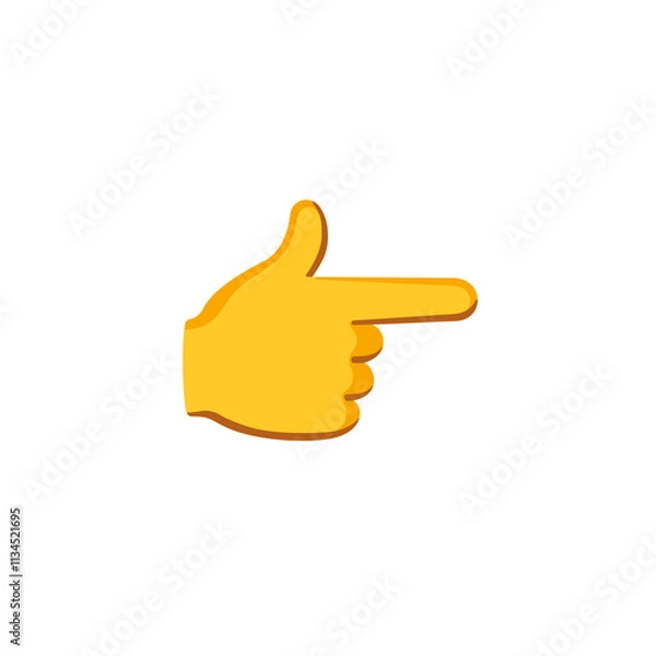 Obraz Pointing Right
