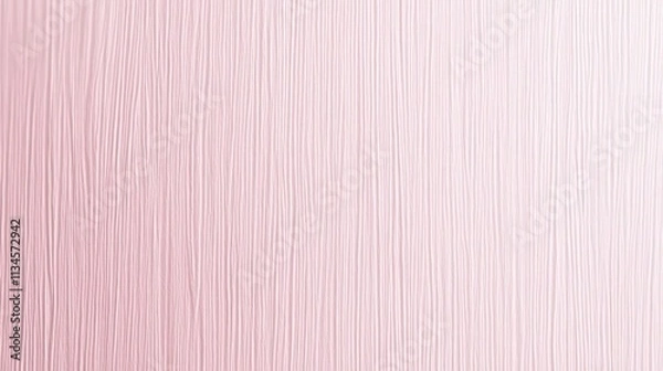 Fototapeta A light pink paper texture with fine vertical lines embossed into the surface, giving the appearance of delicate, woven fibers under soft lighting