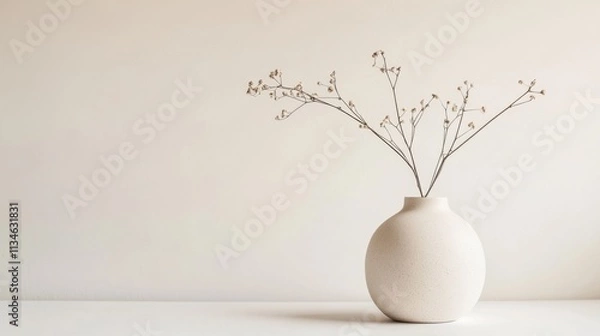 Fototapeta A minimalist white background with subtle textures and ample copy space, ideal for showcasing products or adding text.