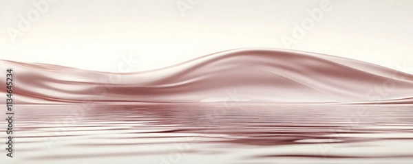 Obraz Rose Gold Abstract 3D Background
