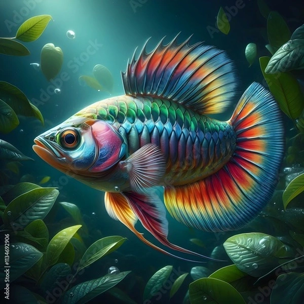 Obraz fish in aquarium