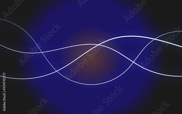 Obraz abstract blue background with lines