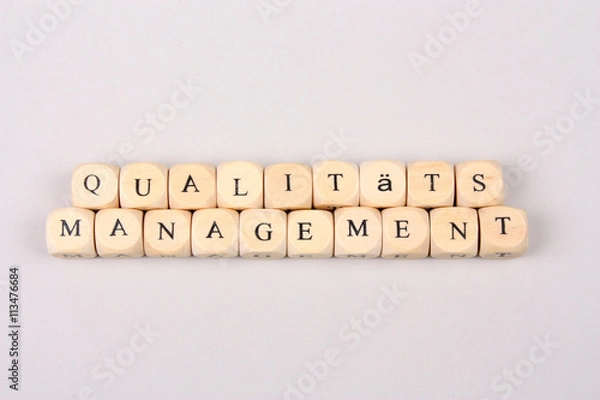 Fototapeta Qualitätsmanagement
