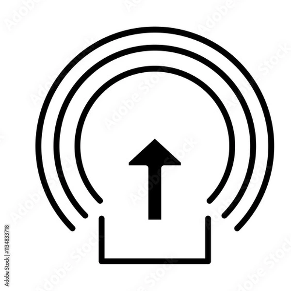 Obraz Upload icon design