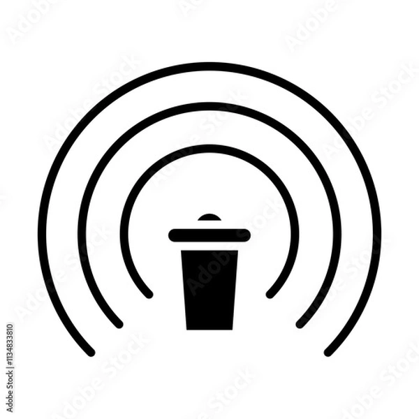 Obraz Trash icon design