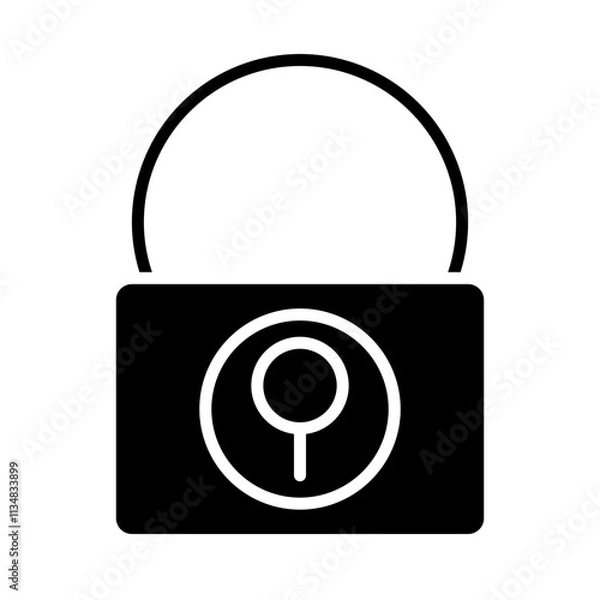 Obraz Lock icon design