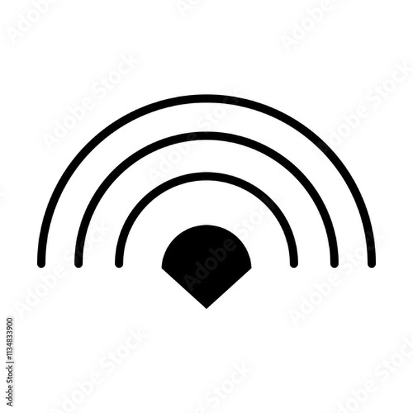 Obraz WiFi icon design