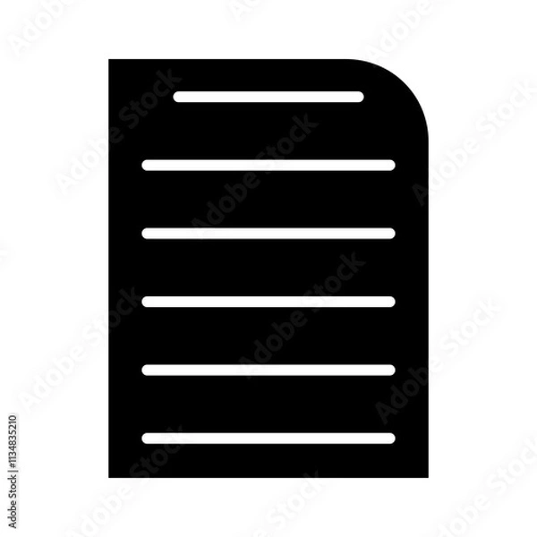 Obraz Document icon design