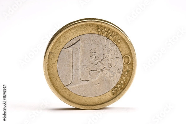 Obraz one euro coin