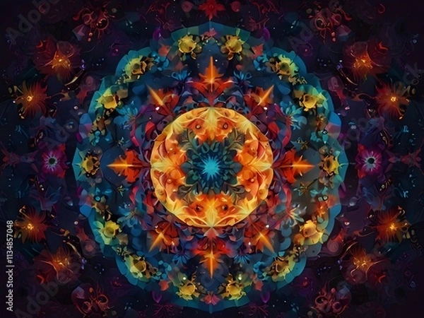 Obraz background with circles