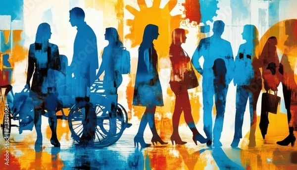 Fototapeta Explore effective strategies for ensuring accessibility compliance within web governance.