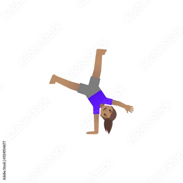 Obraz Cartwheel Emoji
