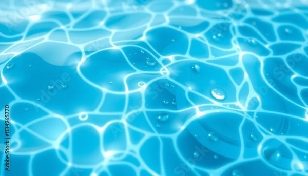 Obraz blue water background