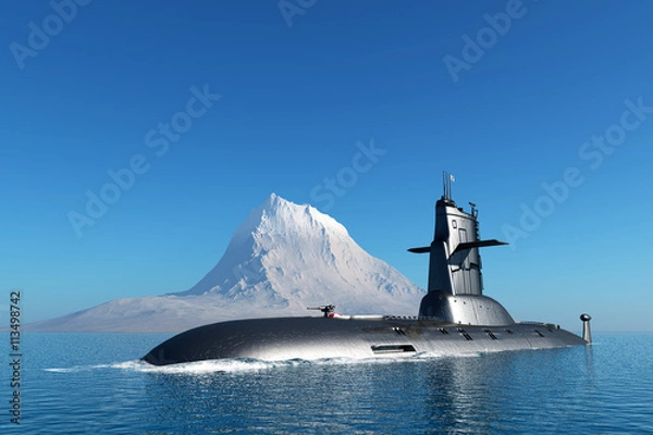 Obraz Statek wojskowy