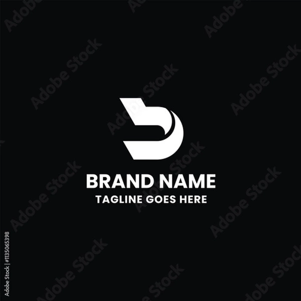 Obraz Letter B Creative Logo