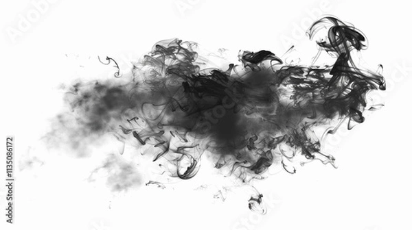 Obraz "Transparent PNG of Black Smoke Cut-Out for Creative Design and Effects"
"Black Smoke Cut-Out in Transparent PNG Format for Visual and Graphic Projects"
