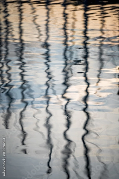 Obraz reflections in water