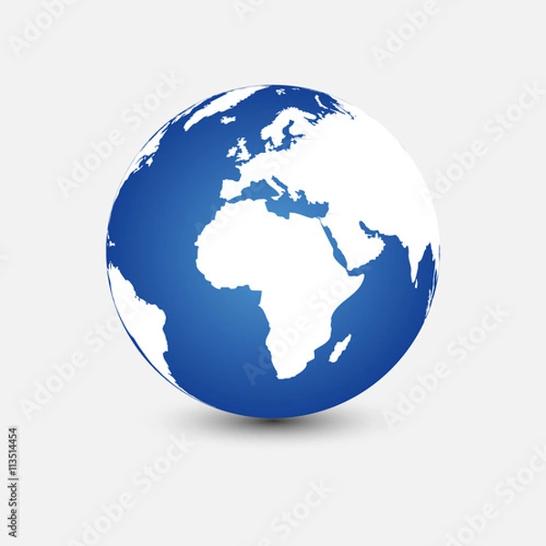 Fototapeta World Icon. Vector illustration.