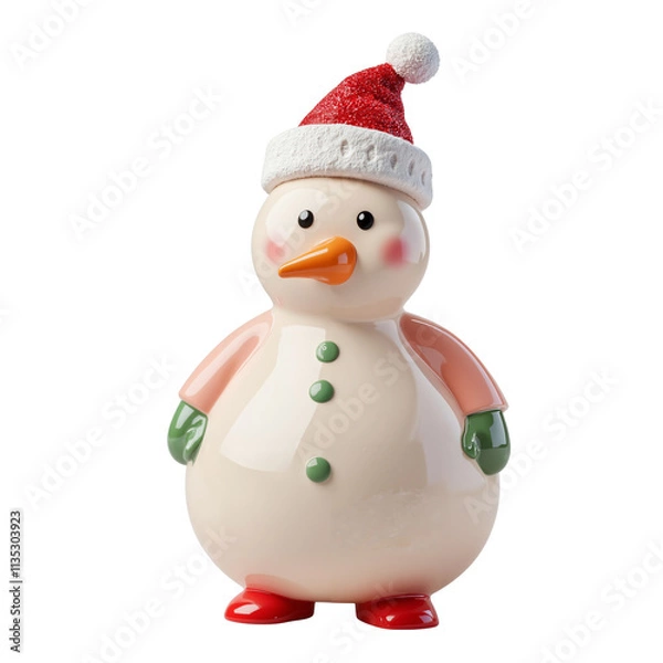 Obraz christmas cute object Transparent background