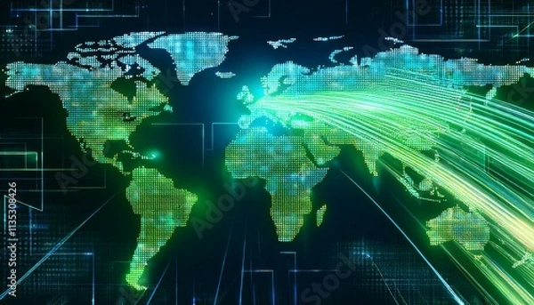 Obraz World map europe