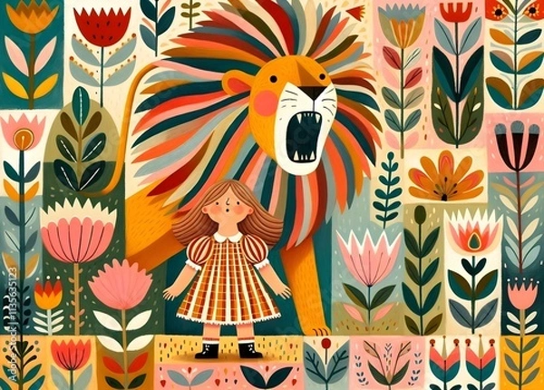 Fototapeta Mundos de Ensueño: Fábulas y Colores