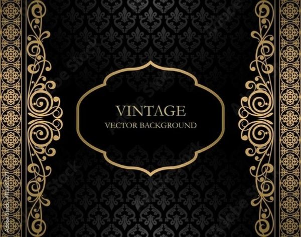 Obraz Vintage vector background