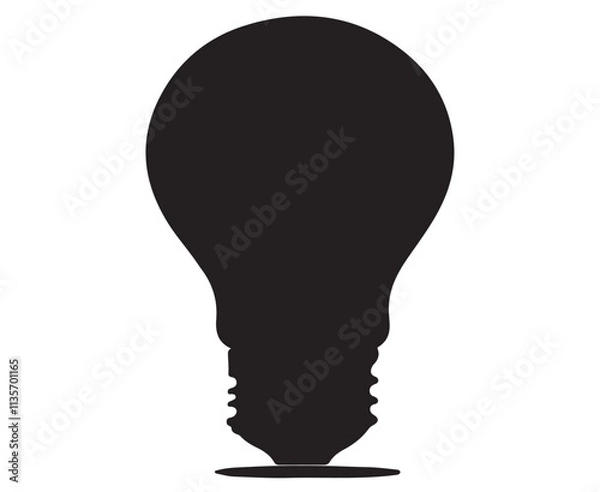 Fototapeta Light bulb icon. Line, outline and filled vector sign. Idea Symbol, logo illustration. Icon for design. Easily editable ,Light Bulb icon set, Idea icon symbol vector