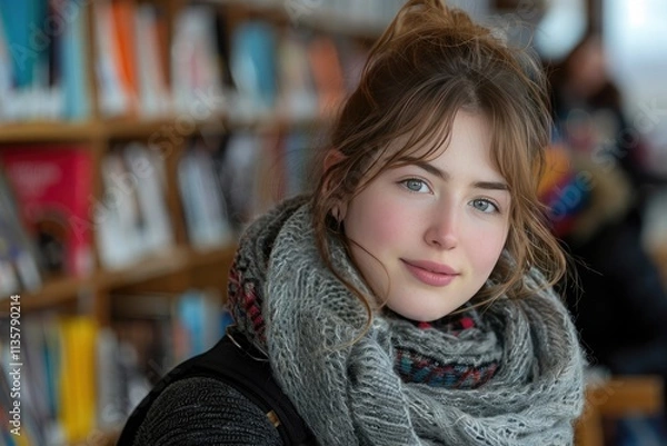 Fototapeta Student creating an outline or study guide