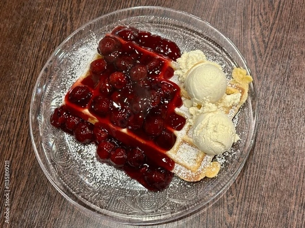 Obraz red currant jam