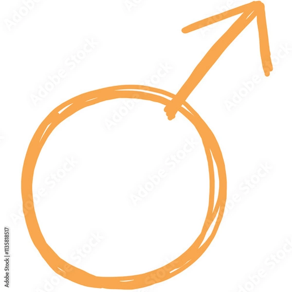 Fototapeta male symbols