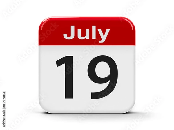 Fototapeta 19th July