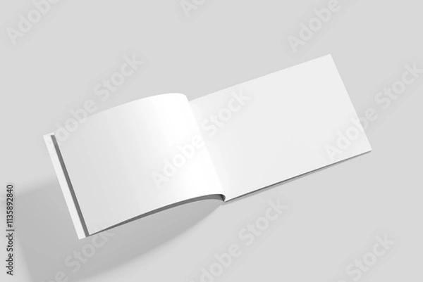 Obraz Blank Landscape Brchure Mockup